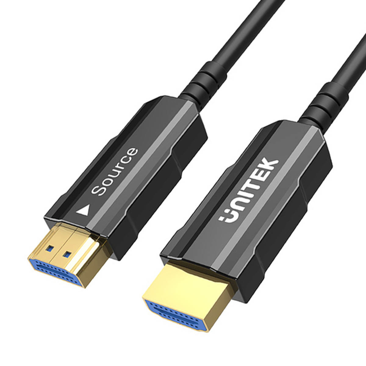 Unitek Kabel optyczny HDMI 2.0 AOC 4K 60Hz 7 m