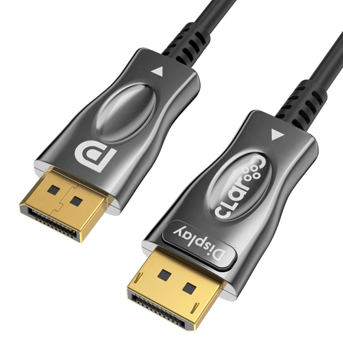 Claroc Kabel aktywny DisplayPort 1.4 AOC, 8K / 4K@120Hz, 50 m
