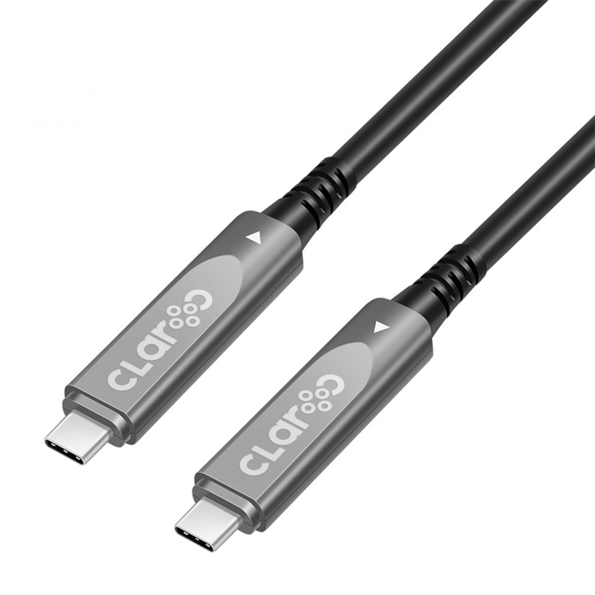 Claroc Kabel USB-C aktywny, 4K@60Hz, 60W, 5 m