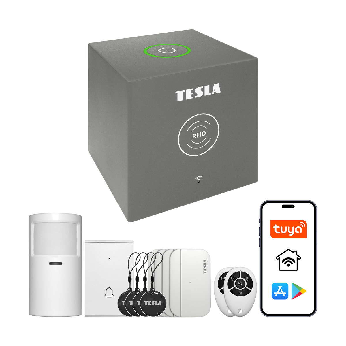 TESLA SecureQ i13 Inteligentny system bezpieczeństwa WiFi