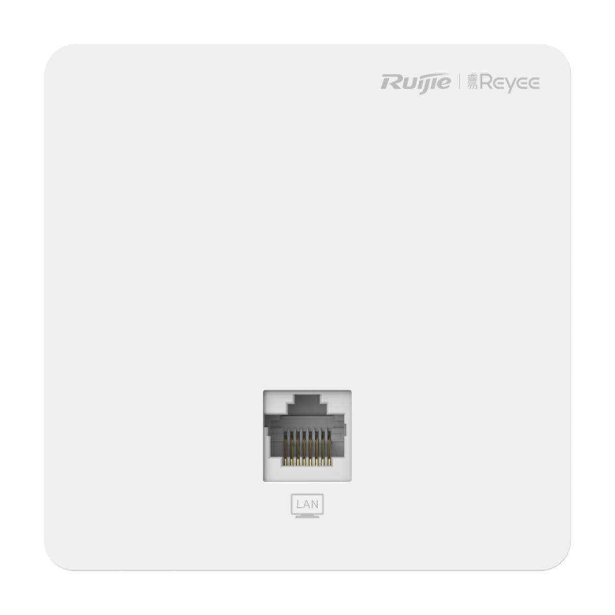 Ruijie Reyee RG-RAP1200(F) | Access Point, 2 portów, 2xFE, 1xPoE IN, WiFi 5, 2,4GHz/5GHz, AC1267, Wewnętrzny, Naścienny, Roaming