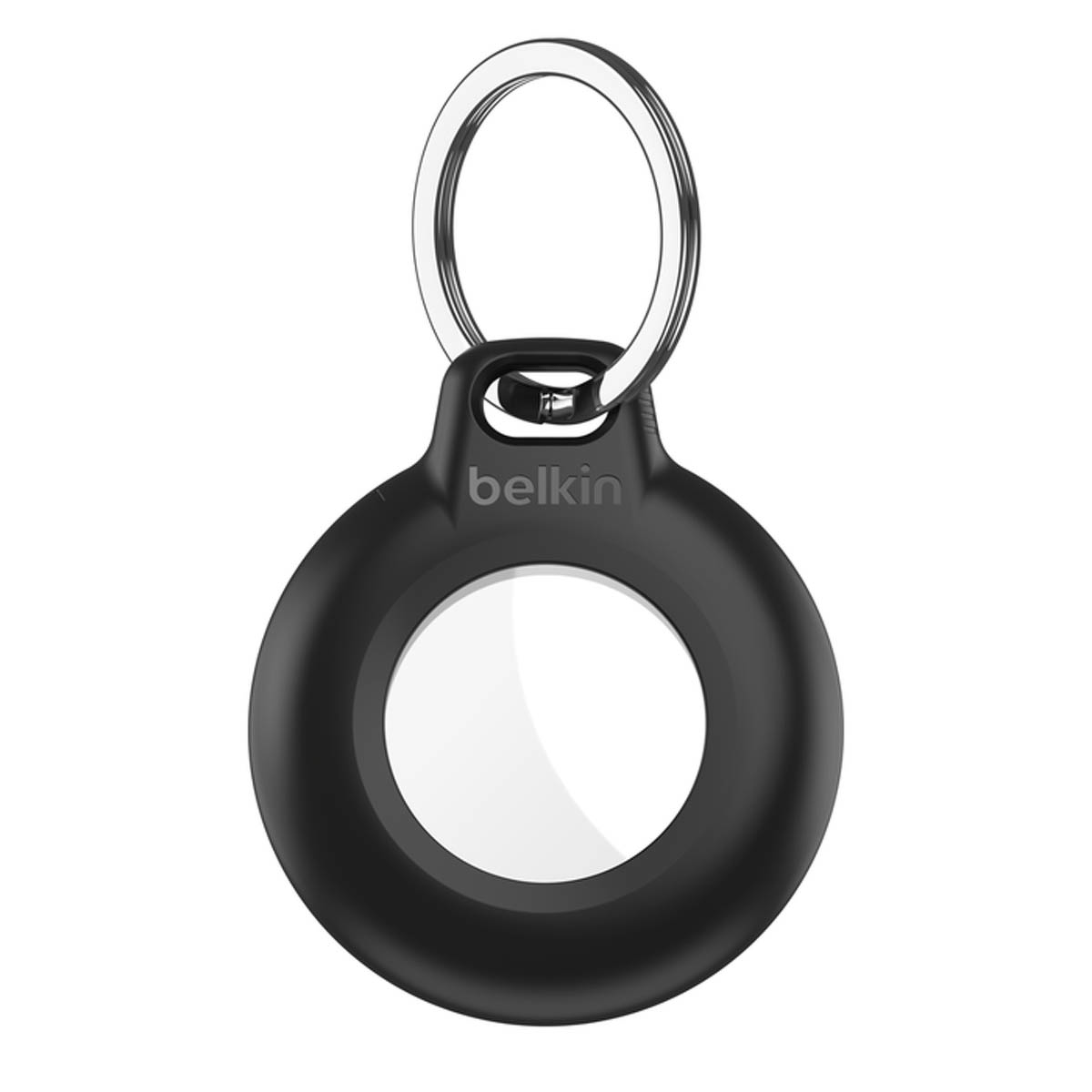 Belkin Uchwyt na AirTag z kółkiem do kluczy, wodoodporny, czarny