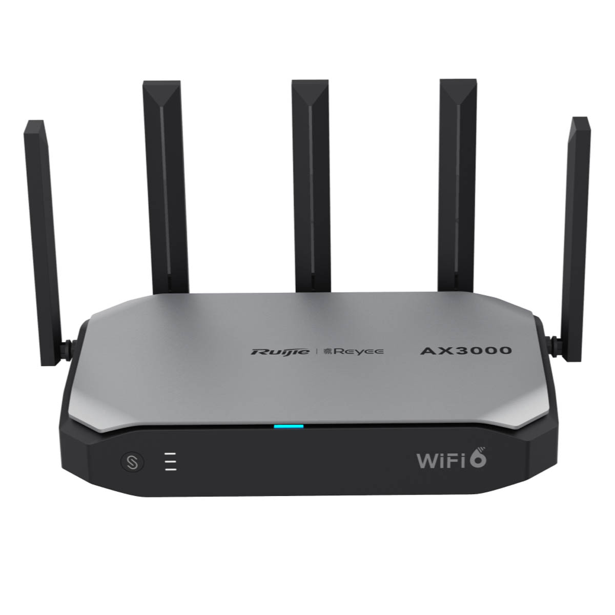 Ruijie Reyee RG-EG105GW-X | Kontroler, Router WiFi 6, portów, 5xGE, 1xLAN,1xWAN, 3xLAN/WAN, AX2976, 5x5dBi, Mesh, Cloud, VPN