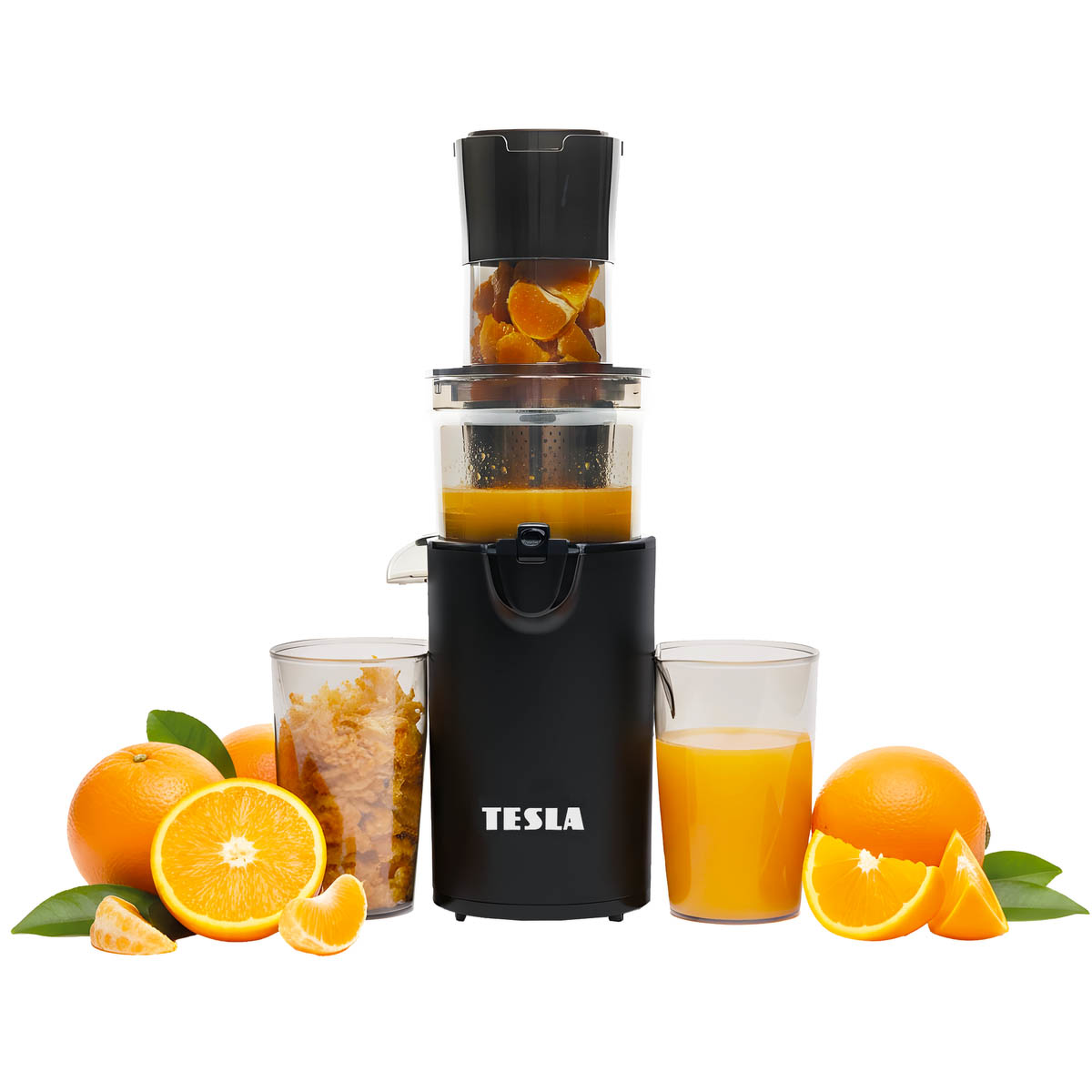 TESLA SlowJuicer SJ500 XL Wyciskarka wolnoobrotowa do soków, cicha, bez BPA