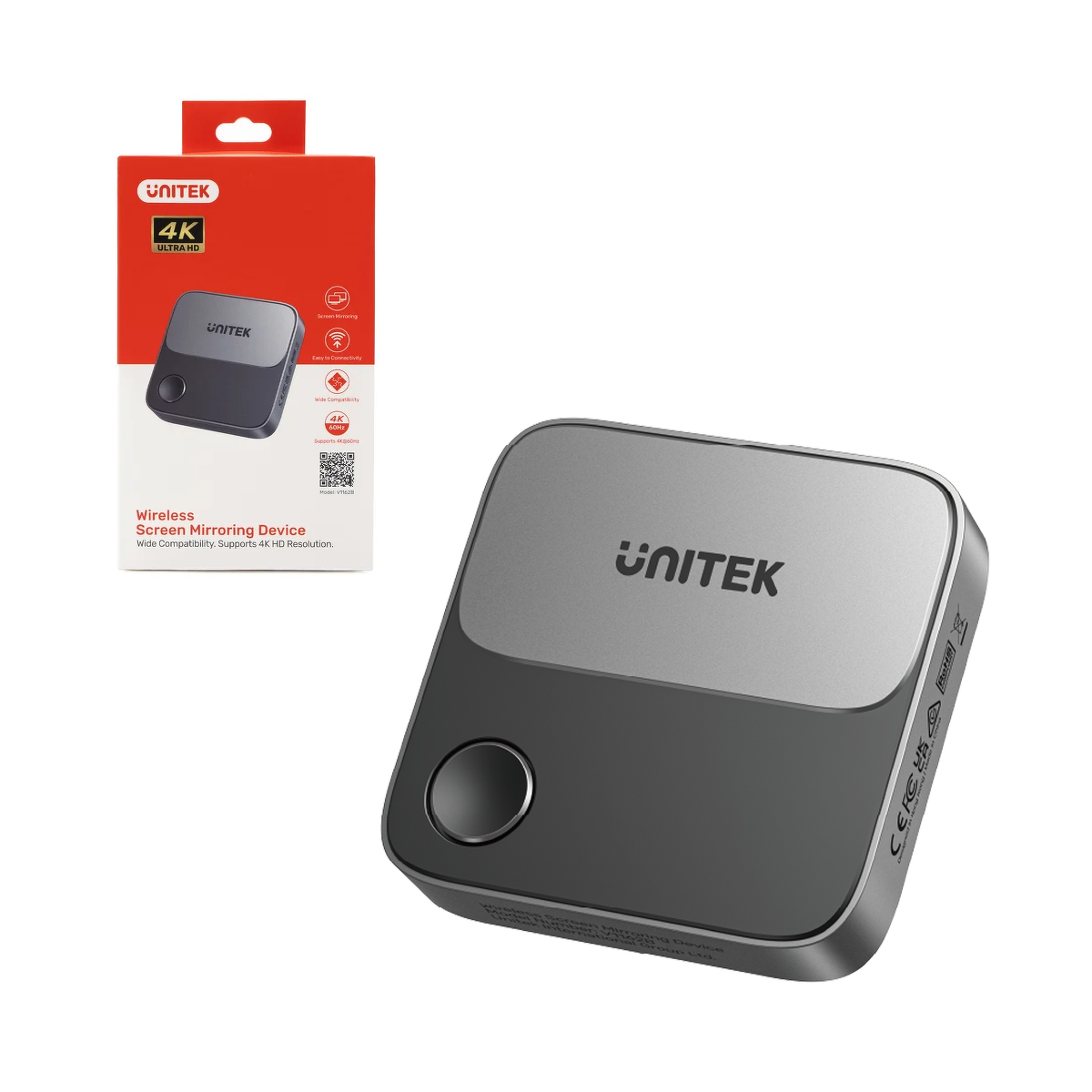 Unitek Bezprzewodowy transmiter HDMI 4K 60Hz zasięg do 8m