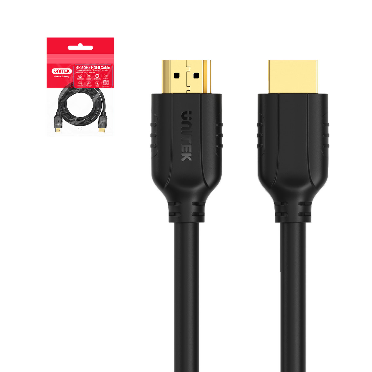 Unitek Kabel HDMI 2.0 4K 60Hz 1 m HDR | ARC ( zamiennik za Y-C136M)