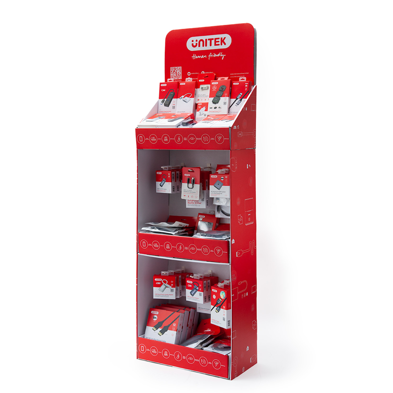 Unitek Tekturowy stand ekspozycyjny