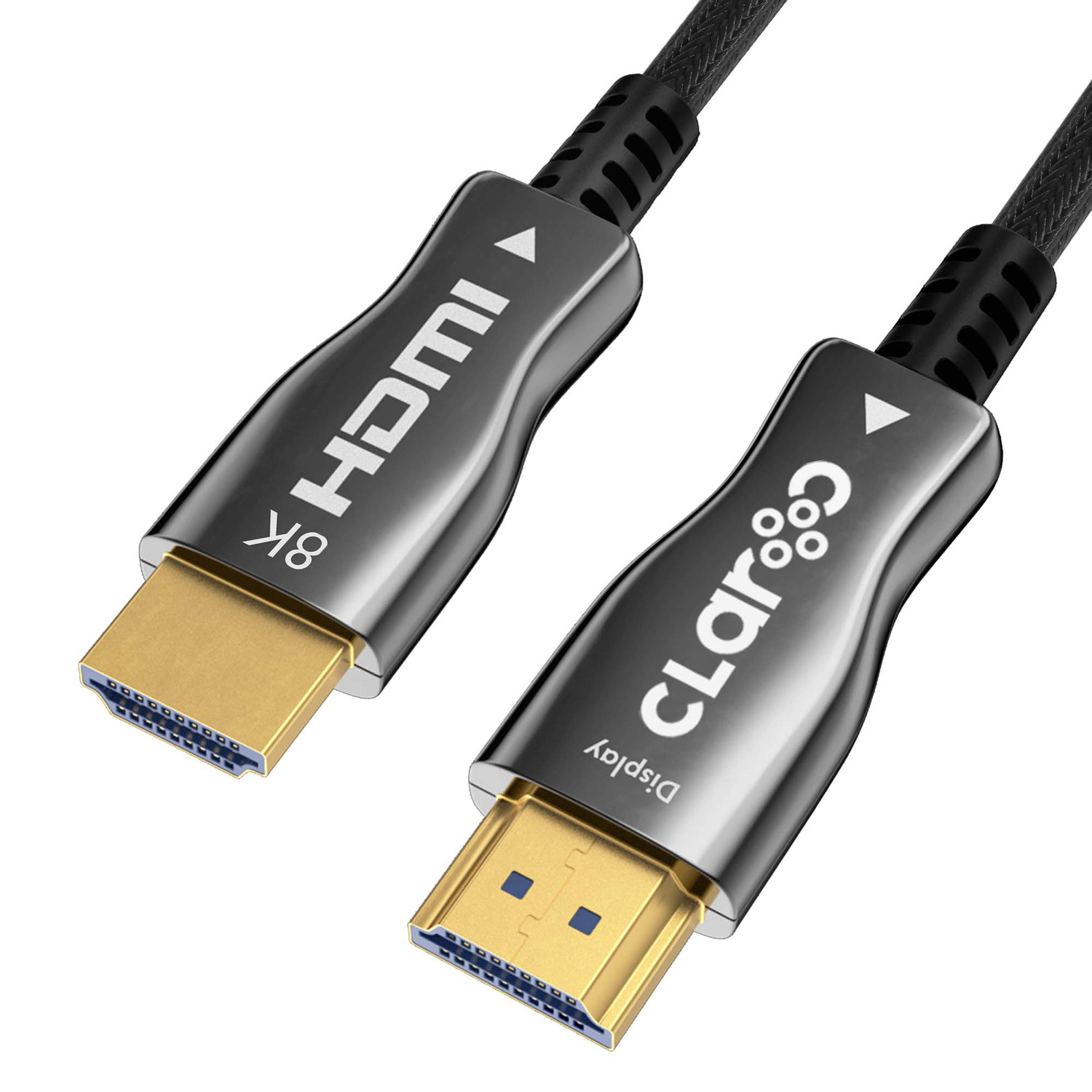 Claroc Premium Kabel aktywny HDMI 2.1 Ultra High Speed AOC, 8K / 4K@120Hz, oplot, 20 m