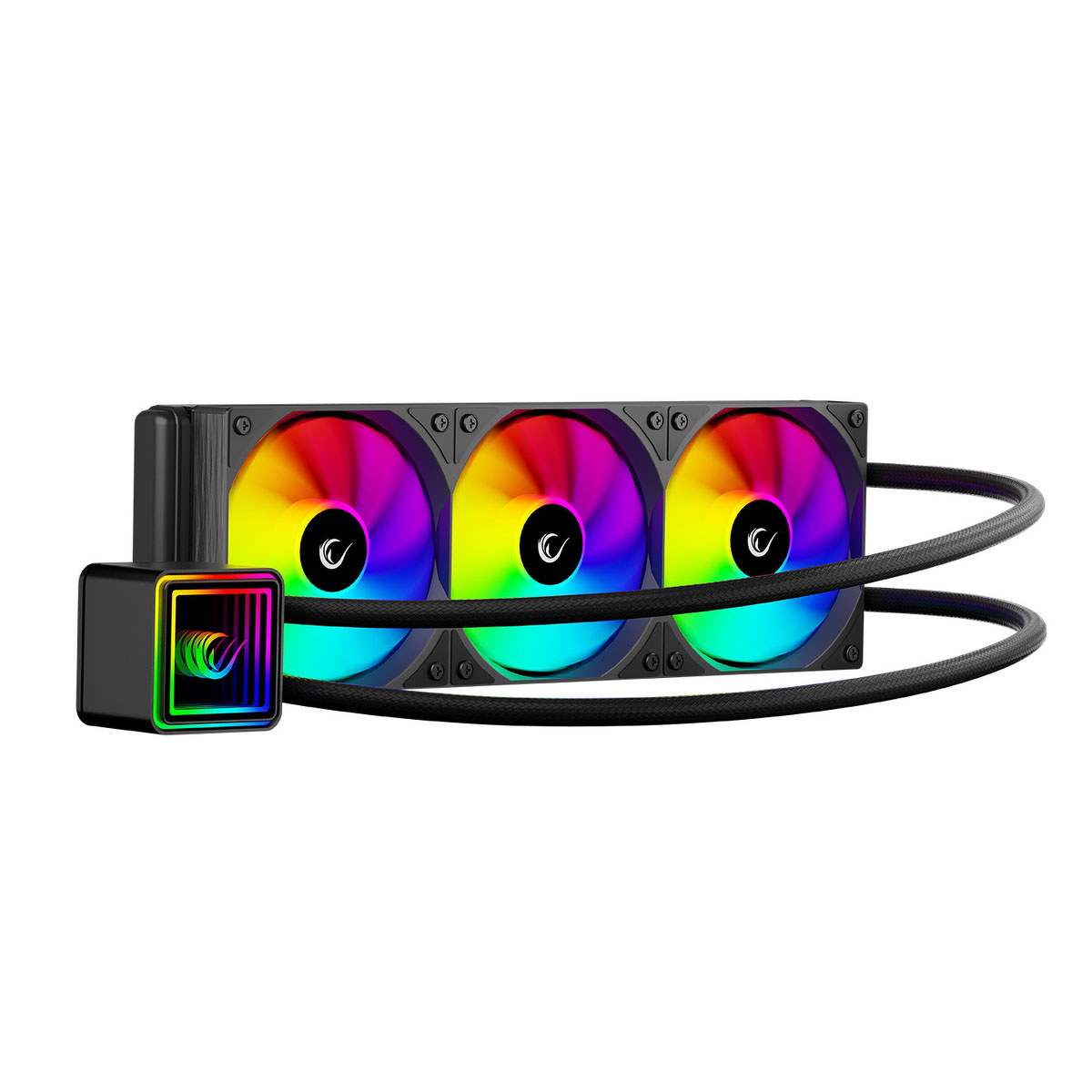 Rampage INFINITE V360 Chłodzenie wodne 360MM ARGB, czarne