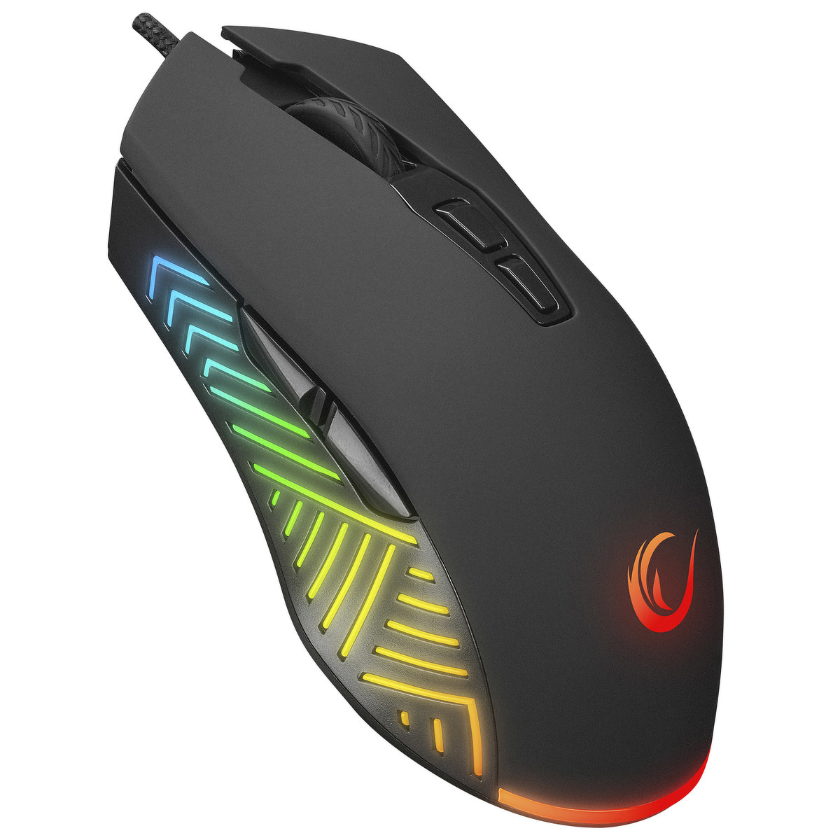 Rampage Mysz SPEAR V2 Full RGB 12800DPI 1kHz Makro