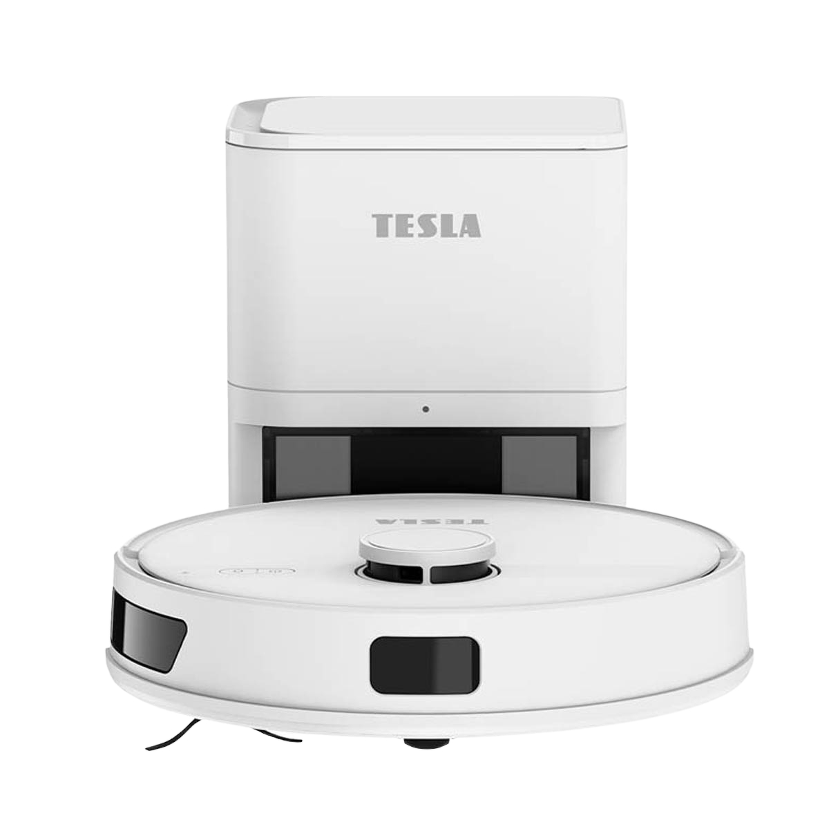 Tesla RoboStar iQ660 Plus Robot sprzątający LiDAR, funkcja mopowania i stacja ładowania, biały