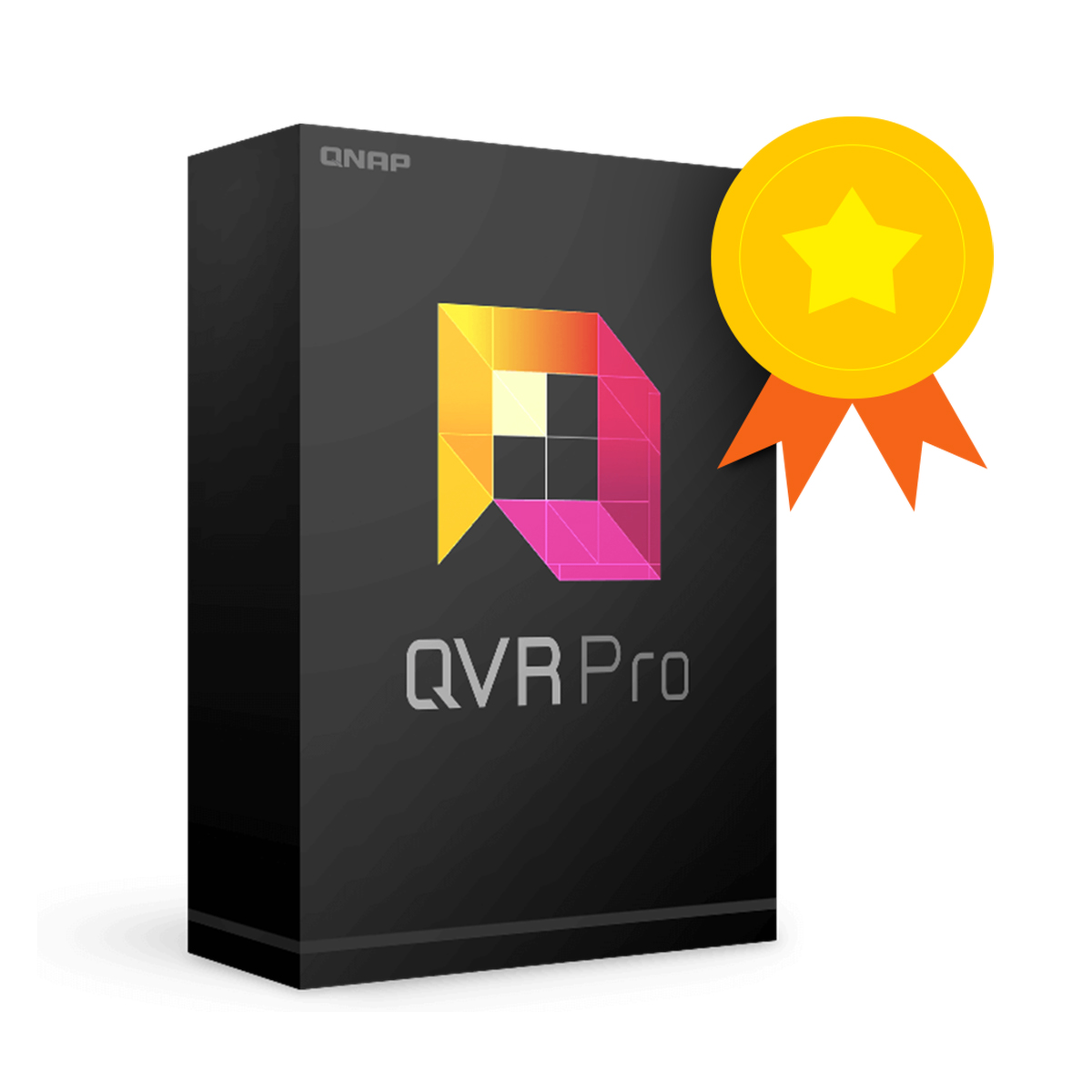 QNAP LIC-SW-QVR PRO-GOLD-EI | Licencja na pełną funkcjonalność QVR Pro i rozbudowa do 16 kanałów